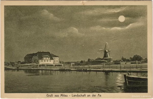 Tagadējās Jelgavas ainava ar LIELUPI